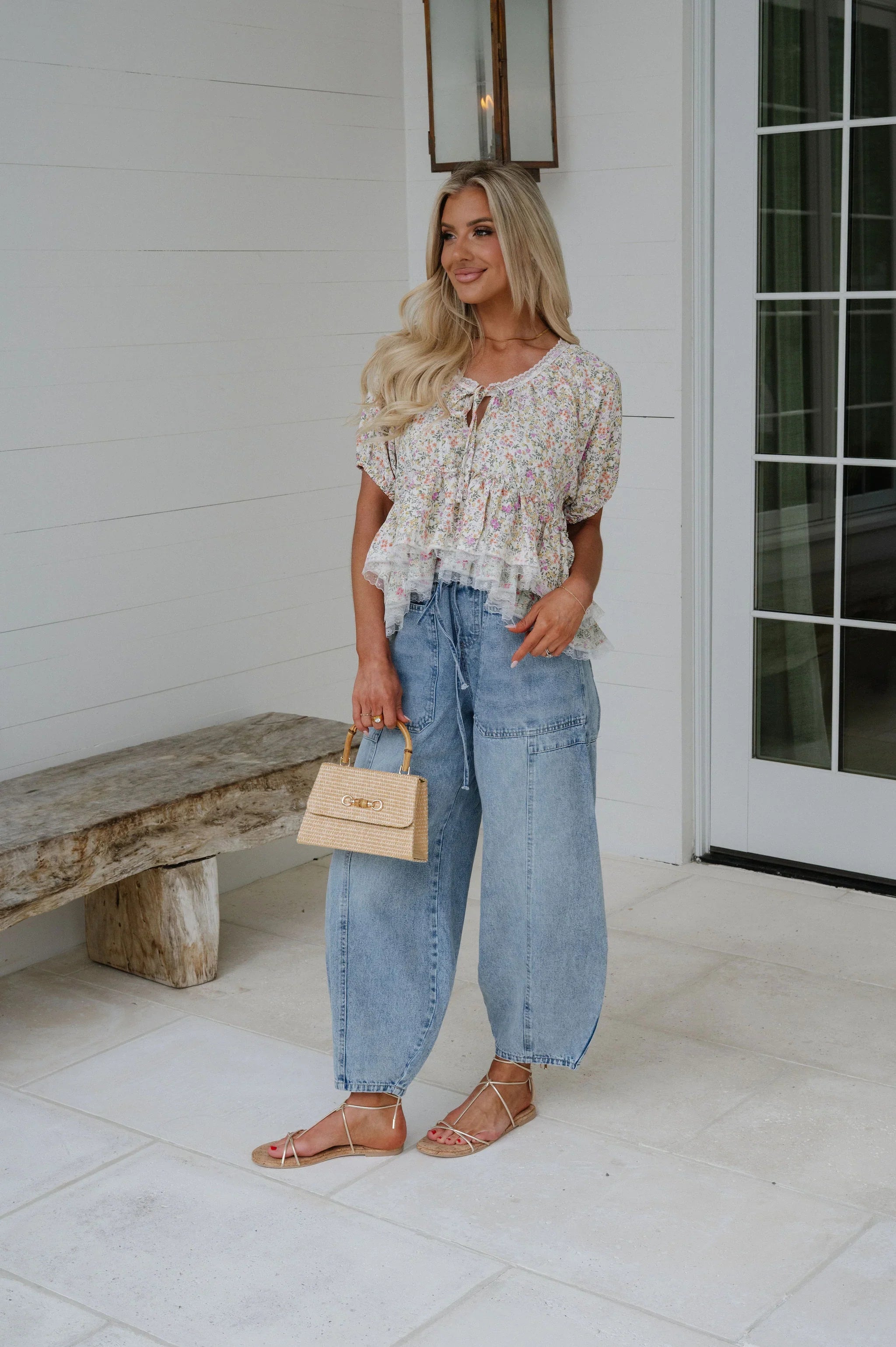 Hartley Ruffle Top