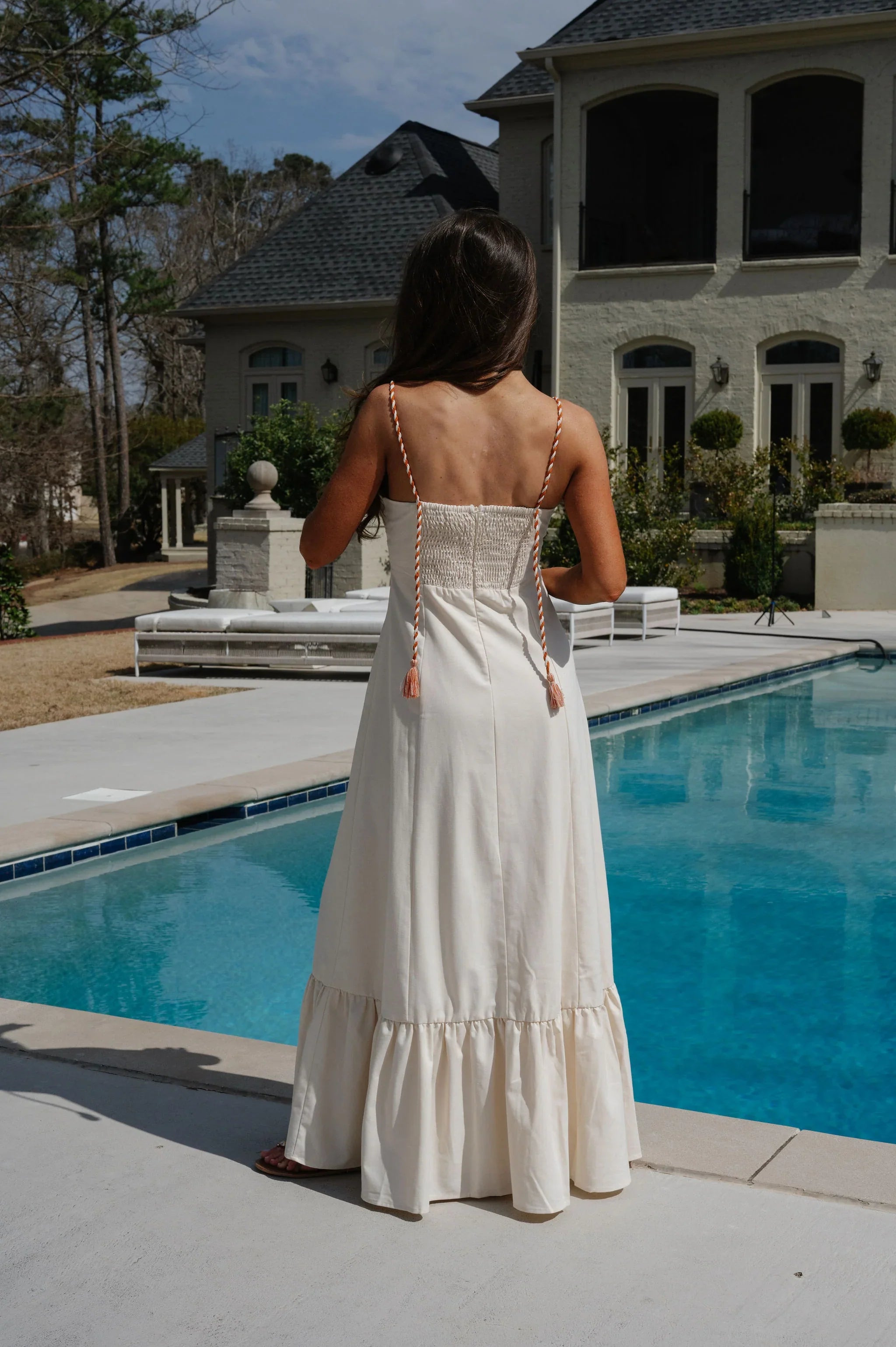 Kodi Maxi Dress-Oatmeal