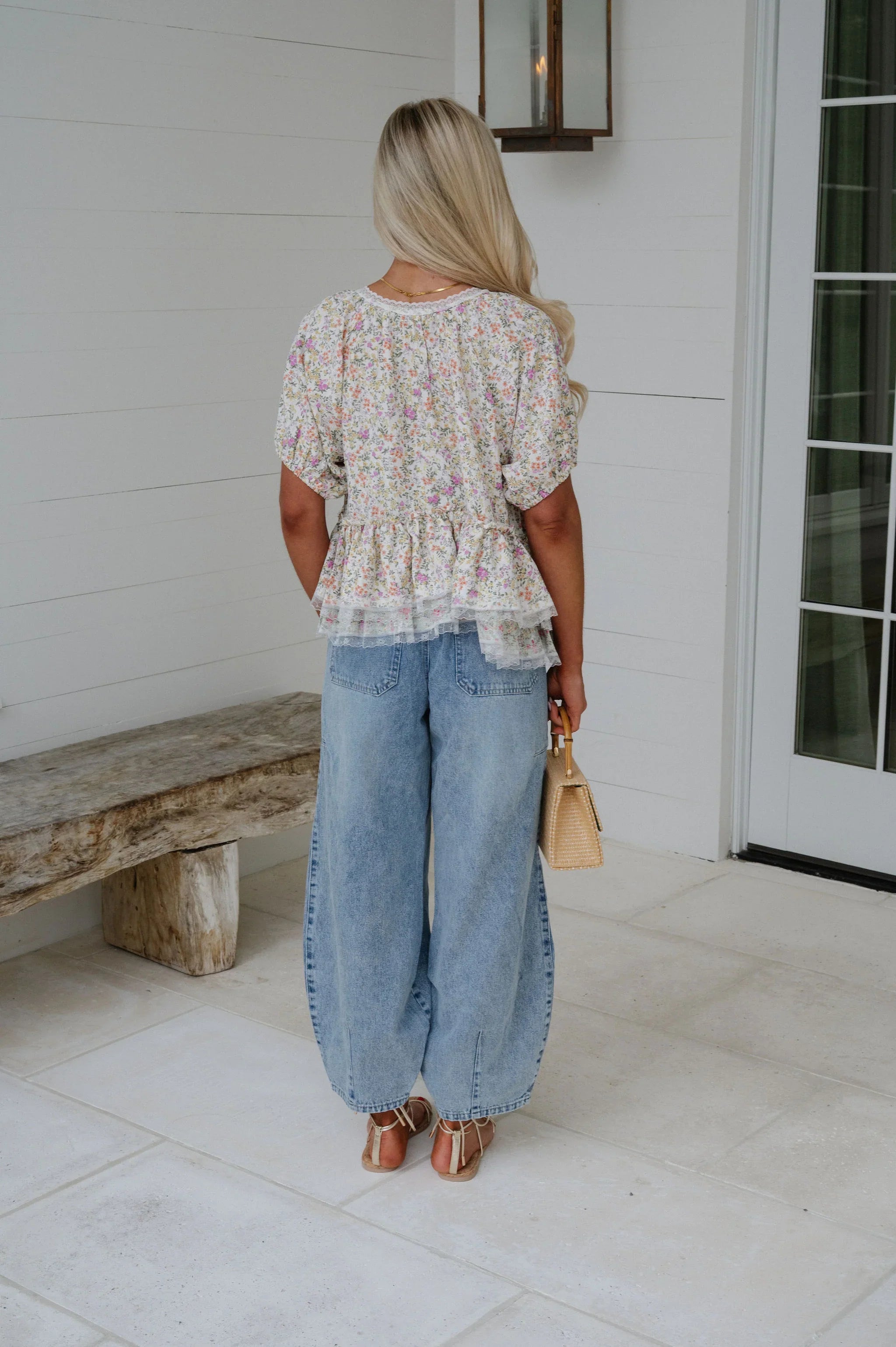 Hartley Ruffle Top