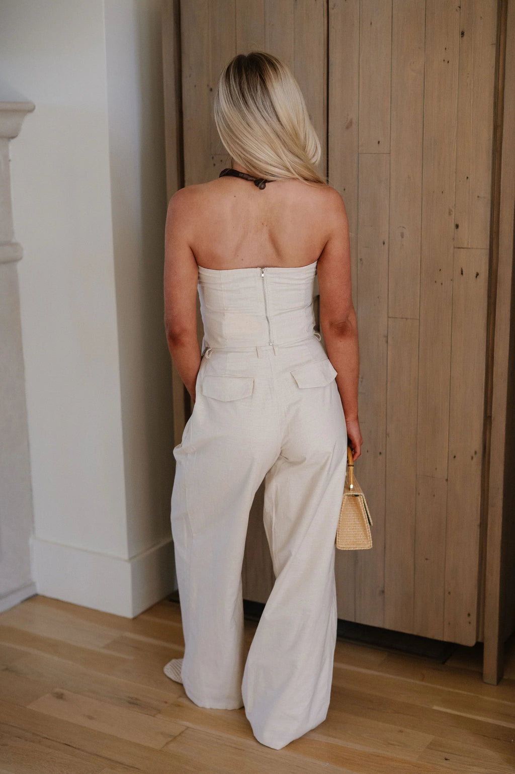 Whitney Pants Set-Oatmeal