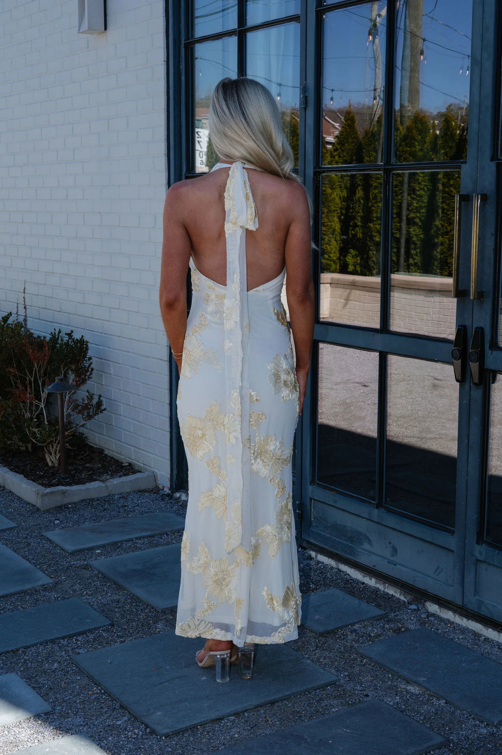 Pressly Maxi Dress-Yellow