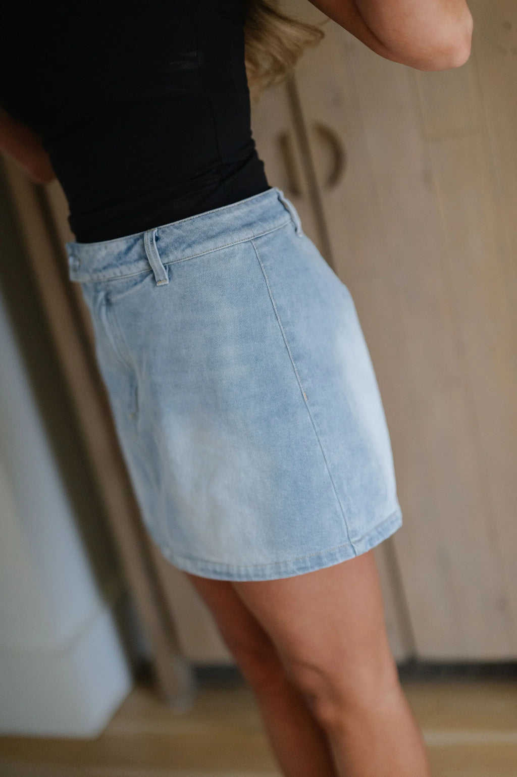 Anders Denim Mini Skirt