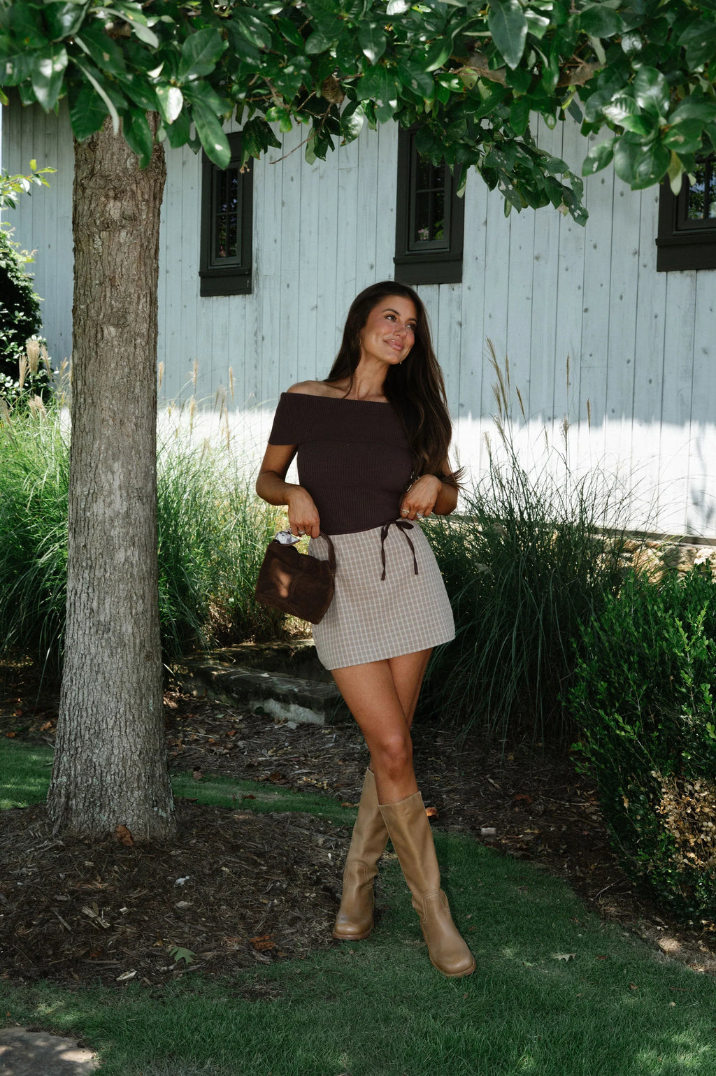 Veena Top-Brown