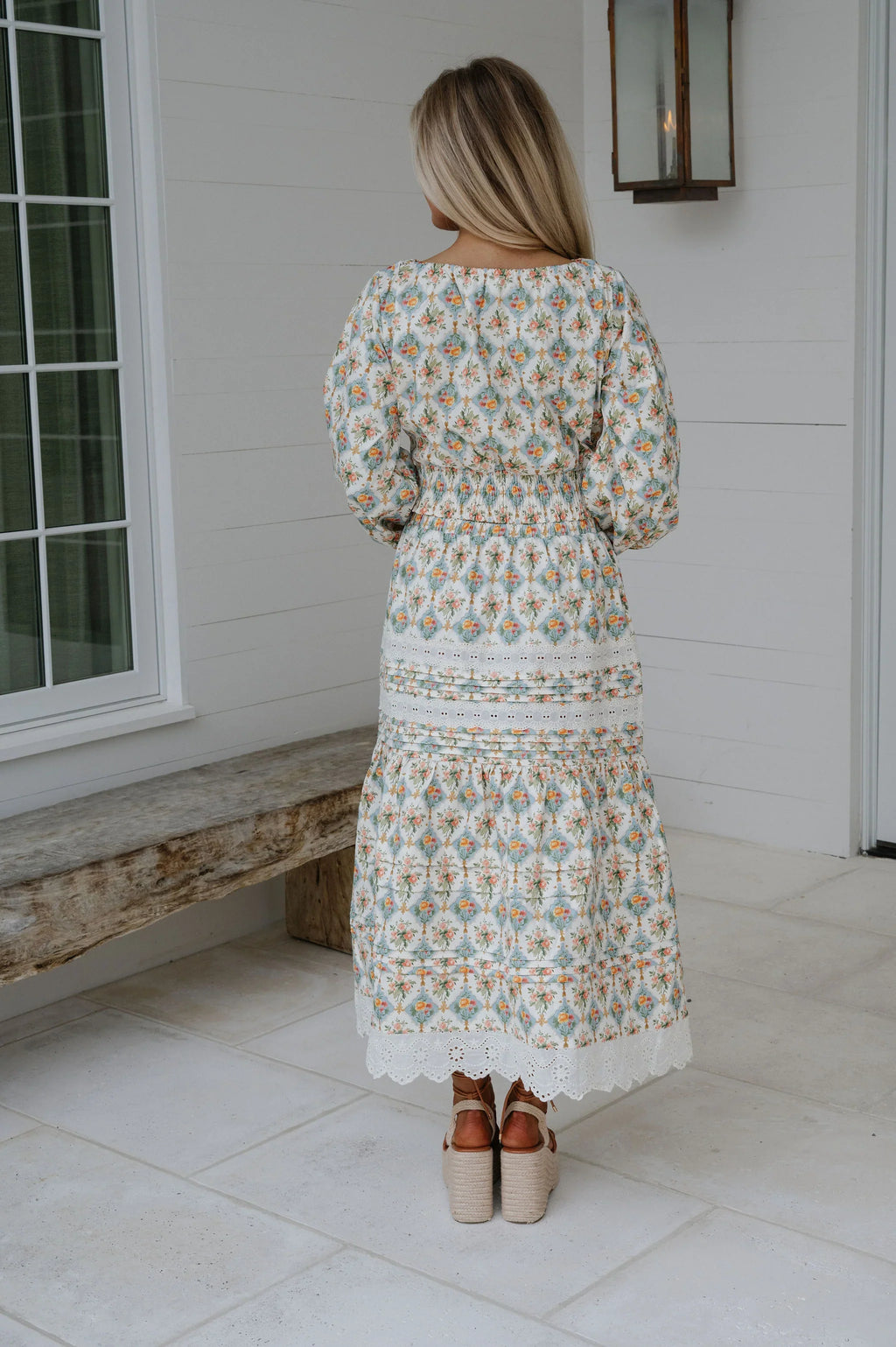 Mallie Skirt Set-Cream Multi
