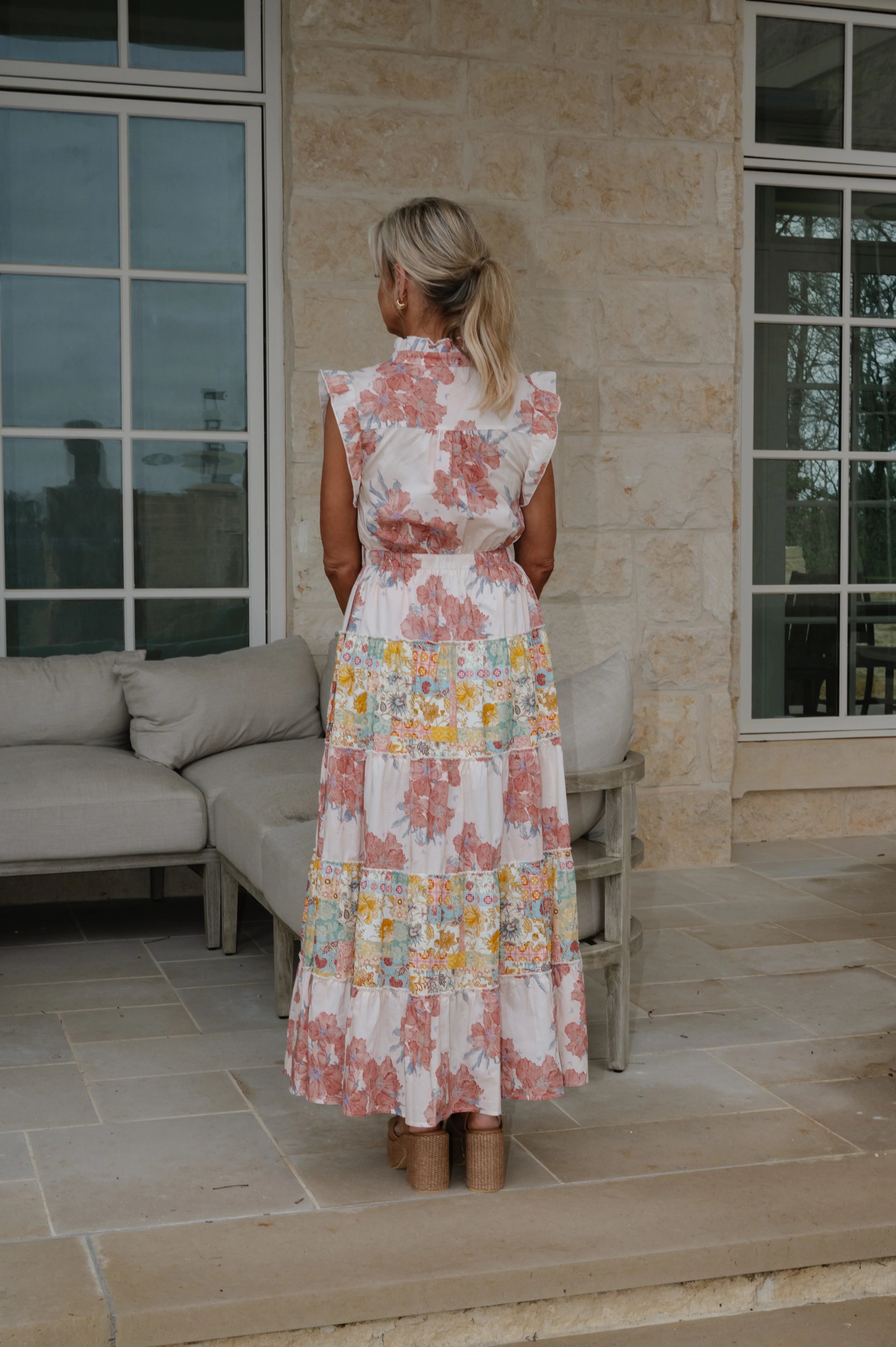 Bree Floral Maxi Dress- Multi