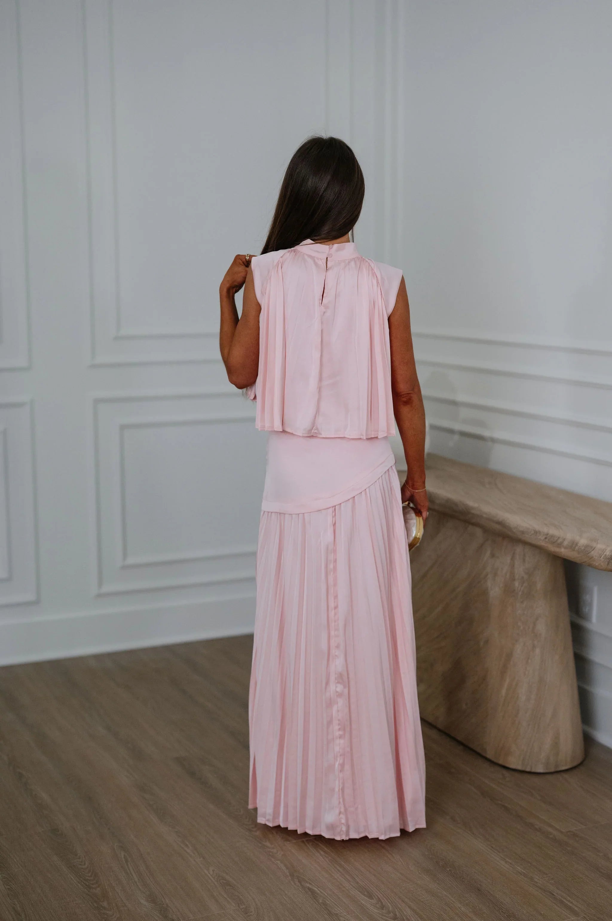 Nula Skirt Set-Pink