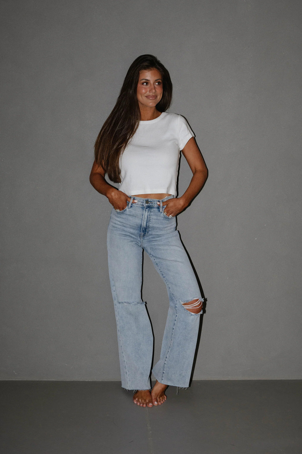 Logan Dad Jeans- Light Wash
