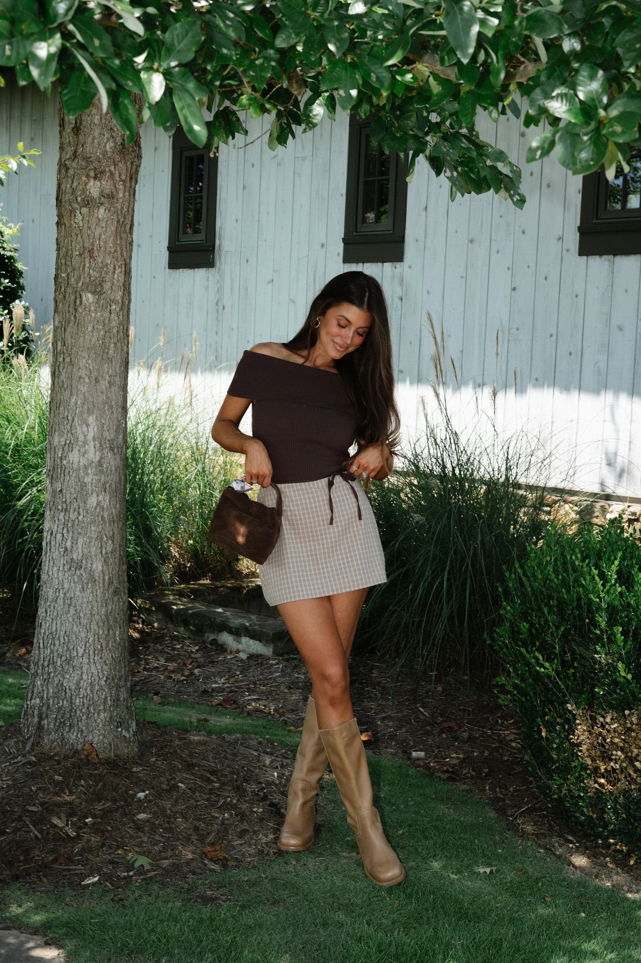 Veena Top-Brown