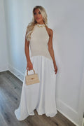 Natalie Maxi Dress- Natural