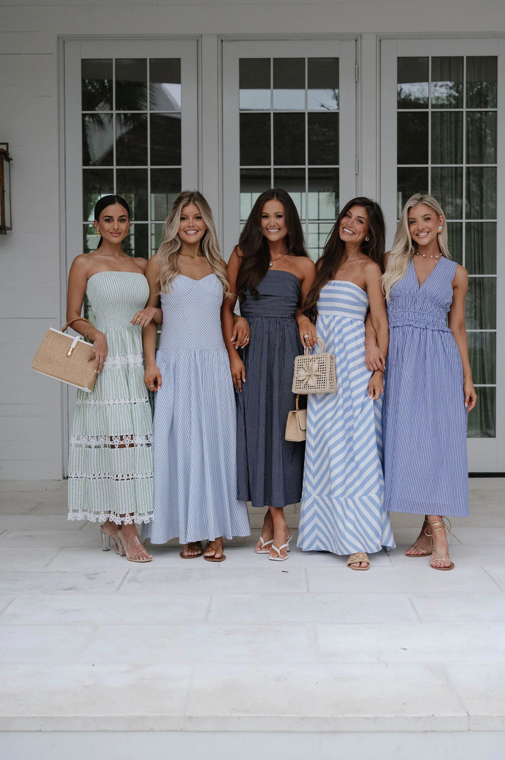 Gwen Midi Dress-Navy