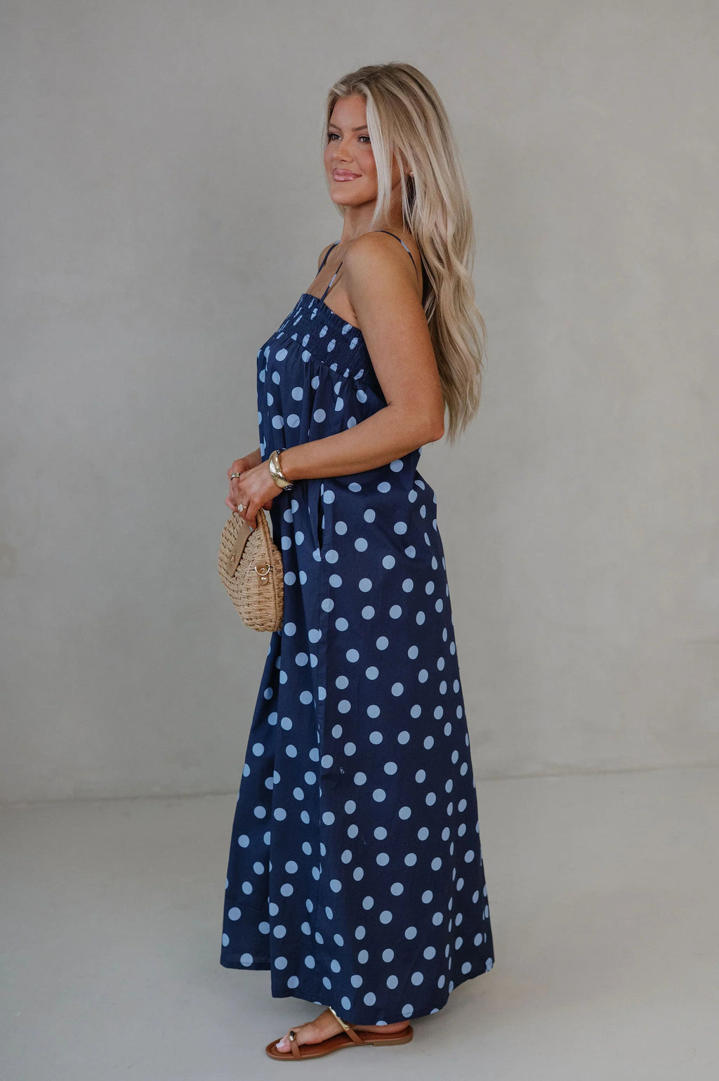 Dottie Maxi Dress-Midnight