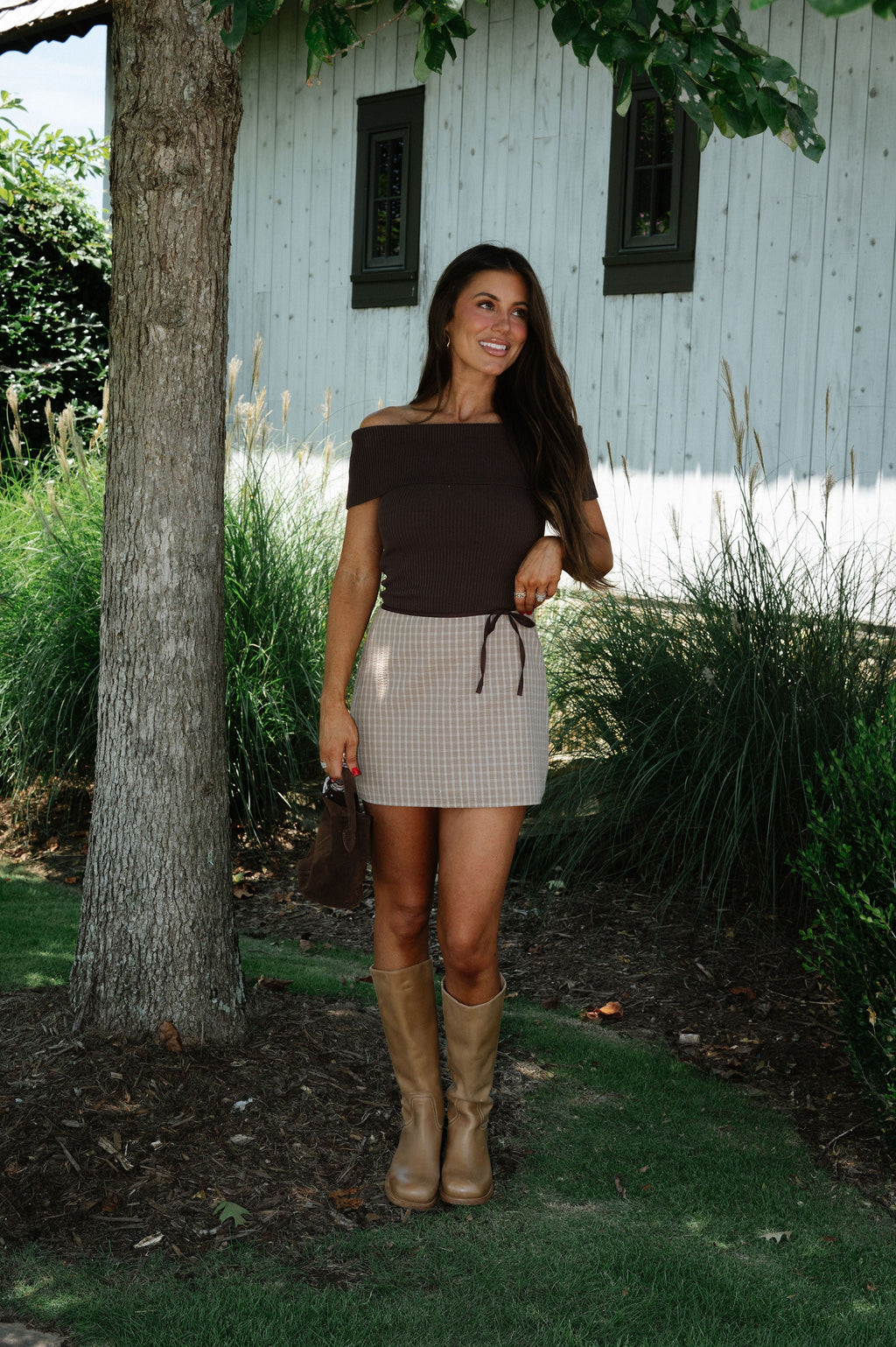 Veena Top-Brown