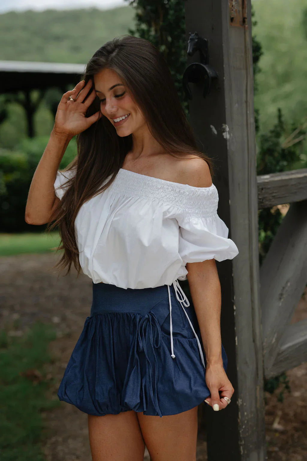 Bella OTS Top-Off White