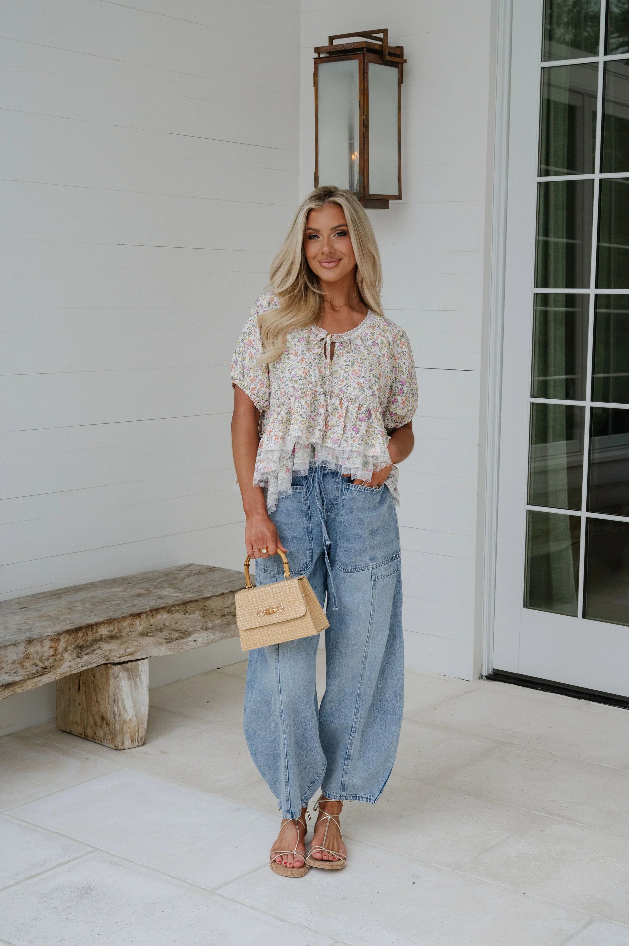 Hartley Ruffle Top