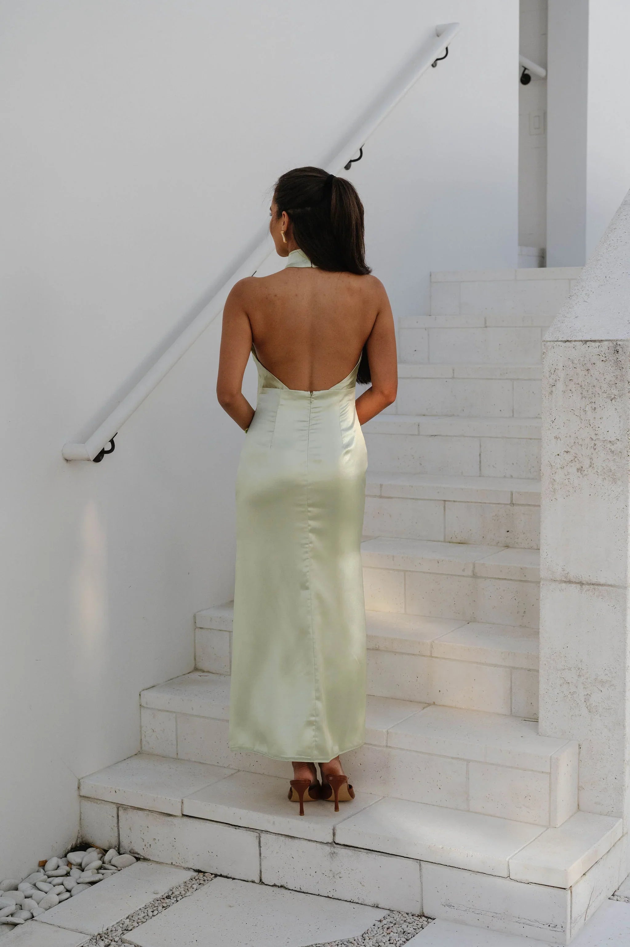 Pressley Maxi Dress-Sage