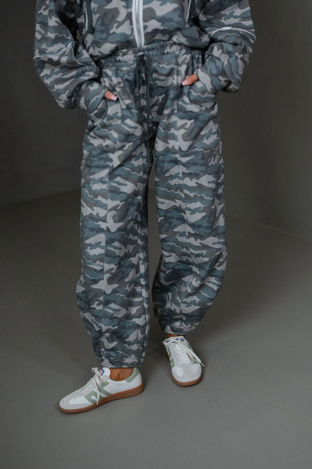 Cadence Pants-Camo Green