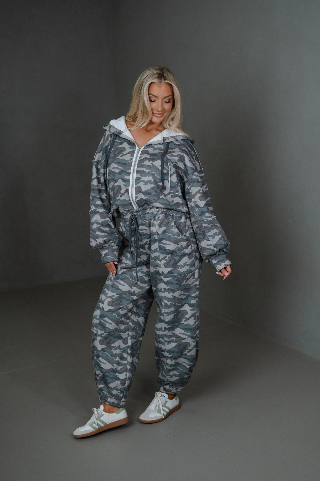 Cadence Pants-Camo Green