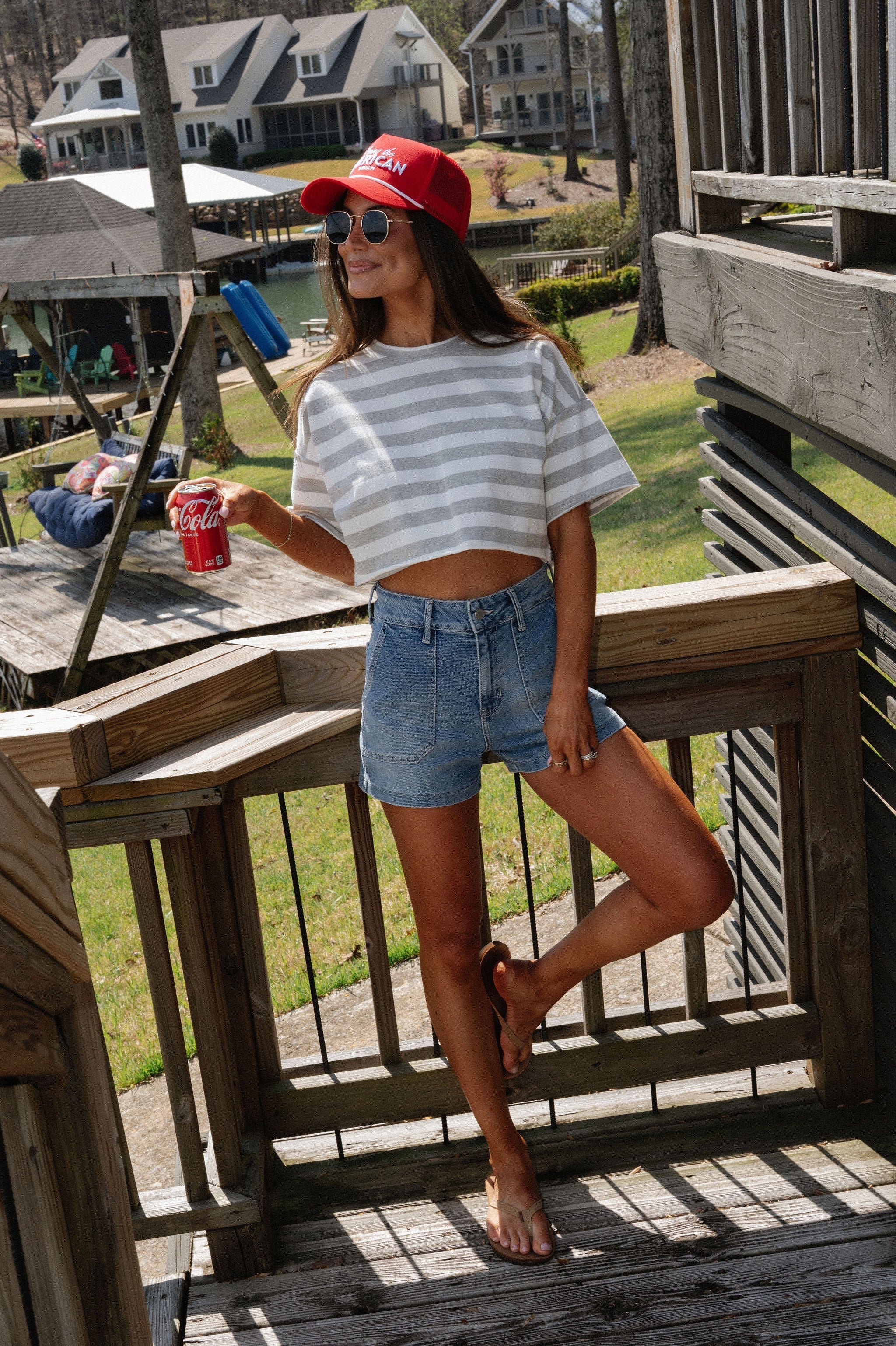 Violet Round Neck Top-Heather Grey