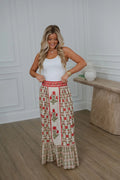 Patterson Floral Maxi Skirt-Cream Multi