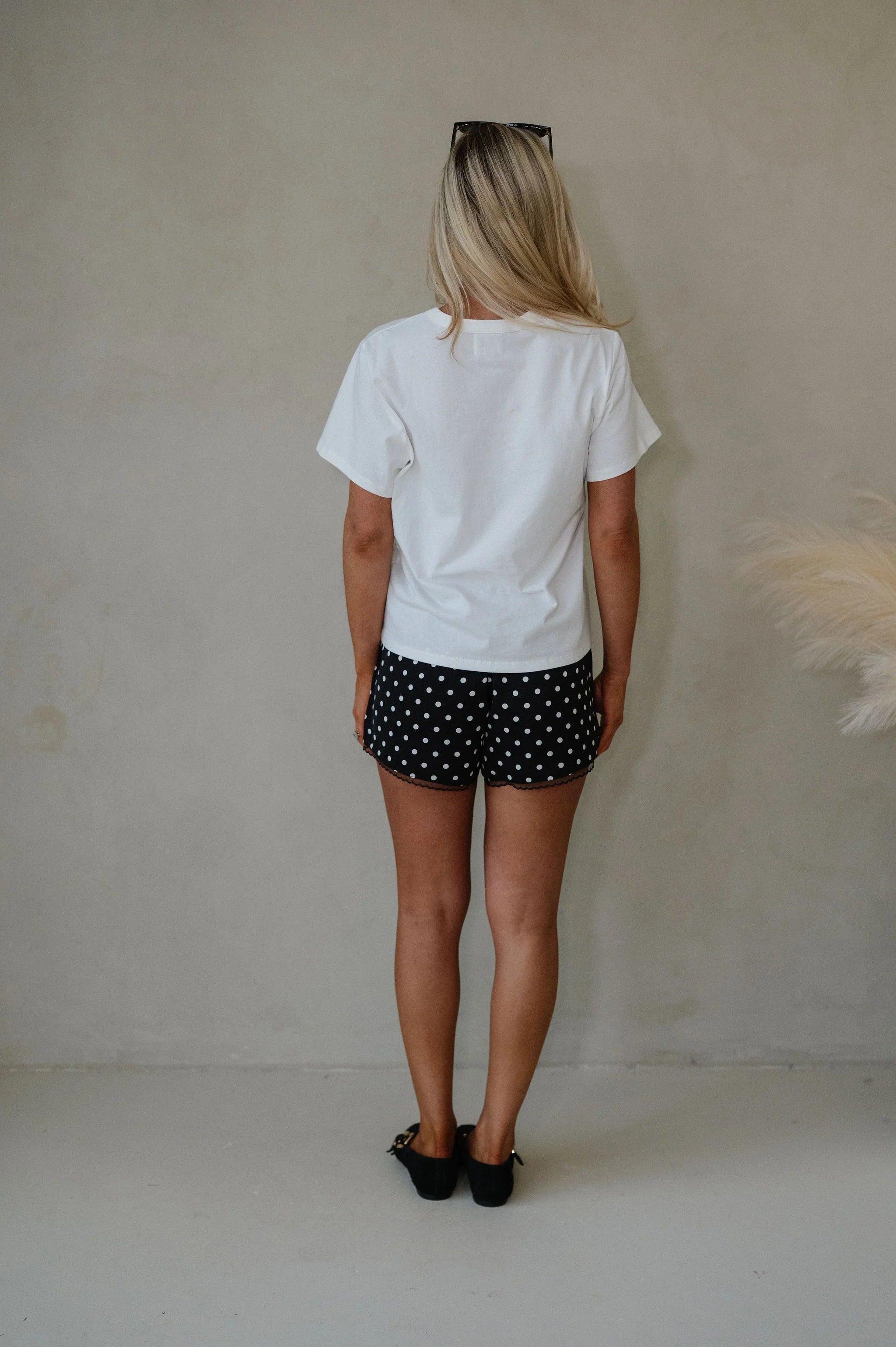 Jules Crewneck Top-Ivory