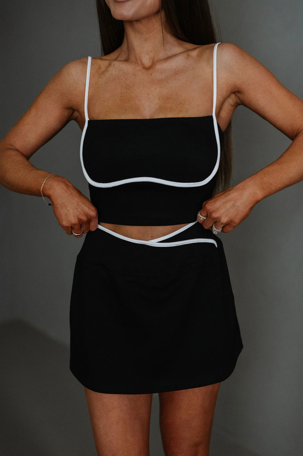 Betsy Skort Set-Black