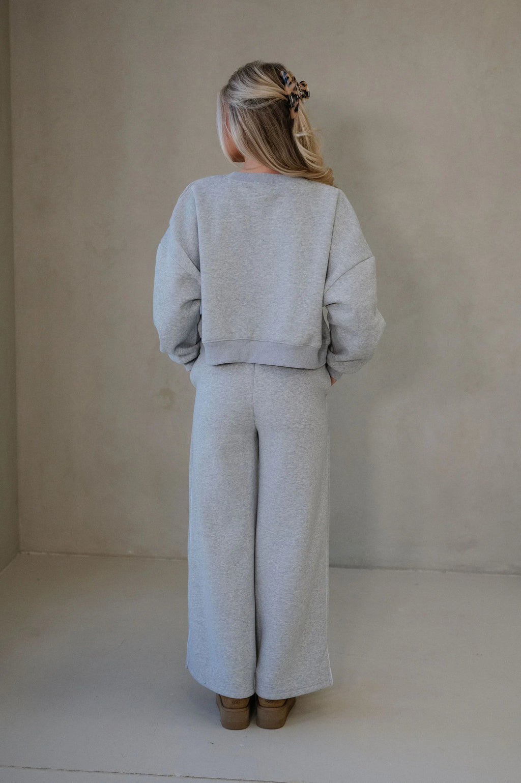 Dallas Track Sweatpants- Grey