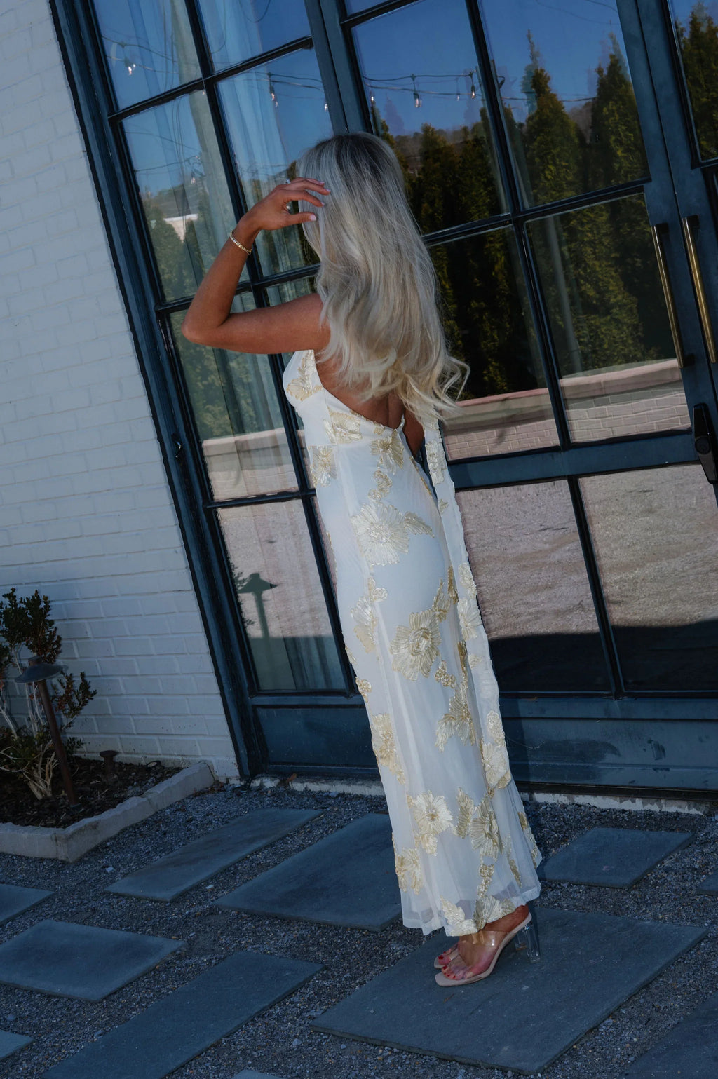 Pressly Maxi Dress-Yellow