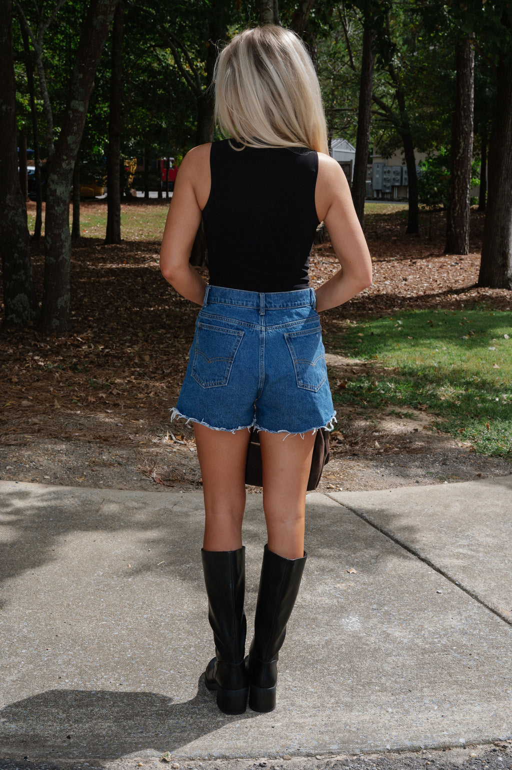 Stephanie Top-Black