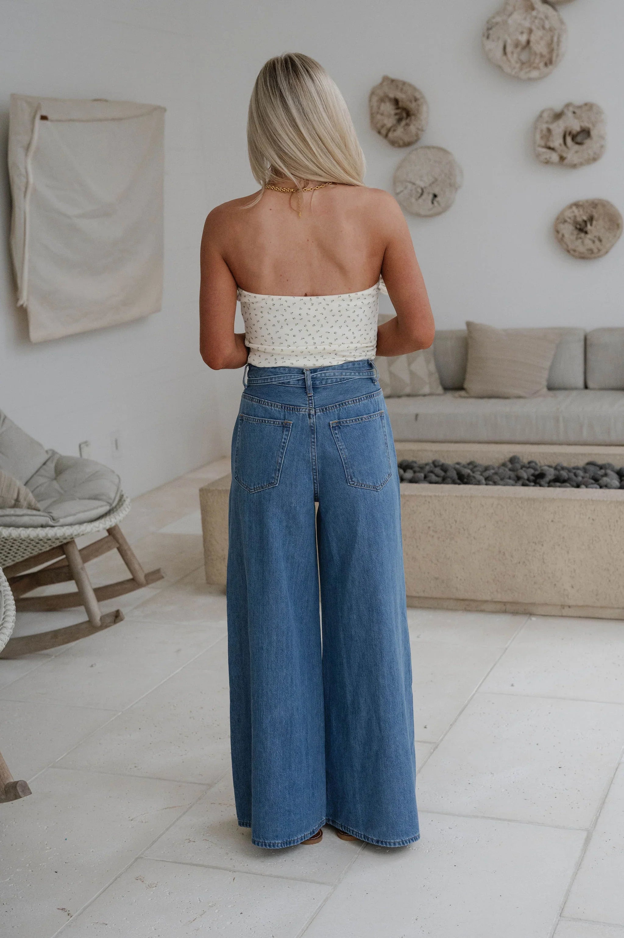 Collier Wide Leg Jeans