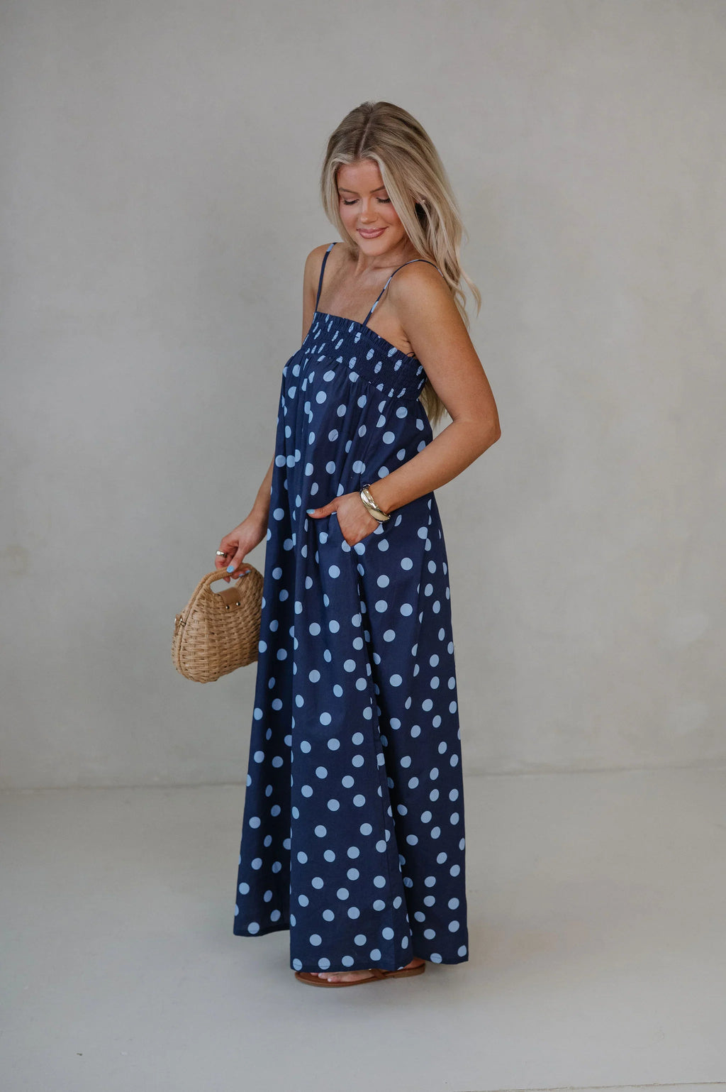 Dottie Maxi Dress-Midnight