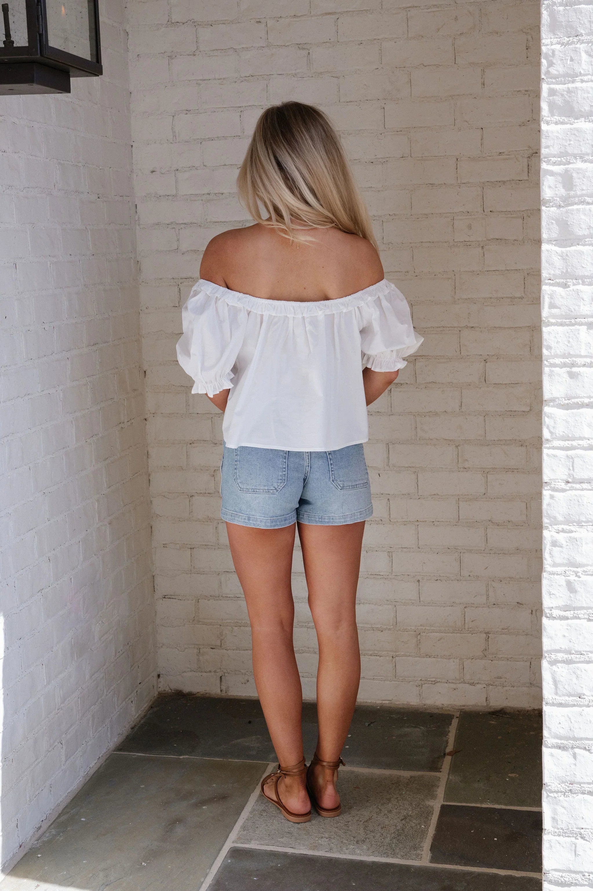 Sydney Shorts- Light Wash
