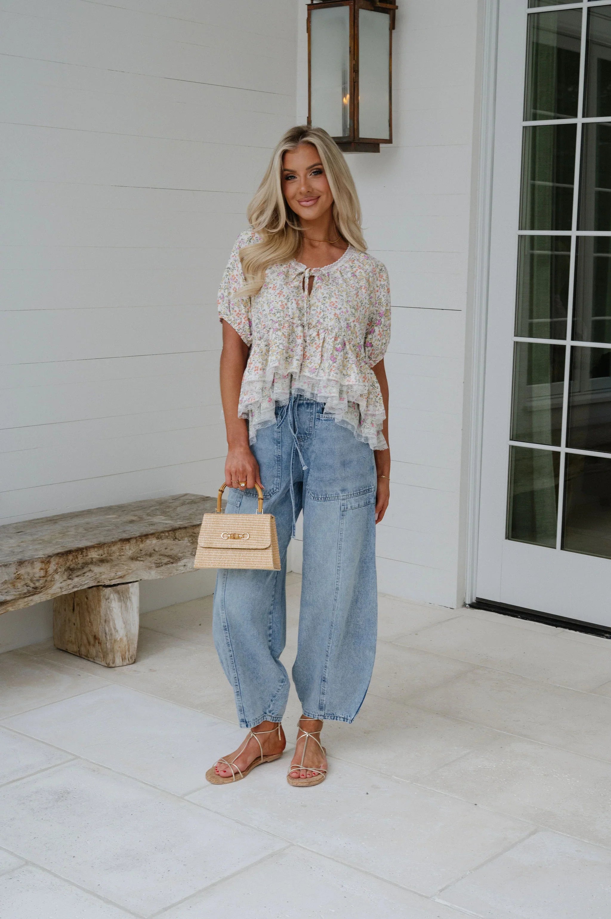 Hartley Ruffle Top