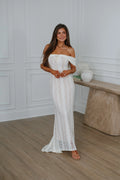 Clara Maxi Dress-Cream