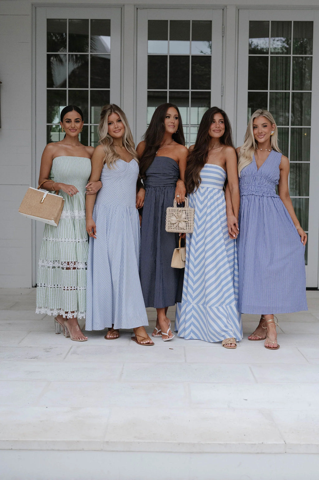 Gwen Midi Dress-Navy