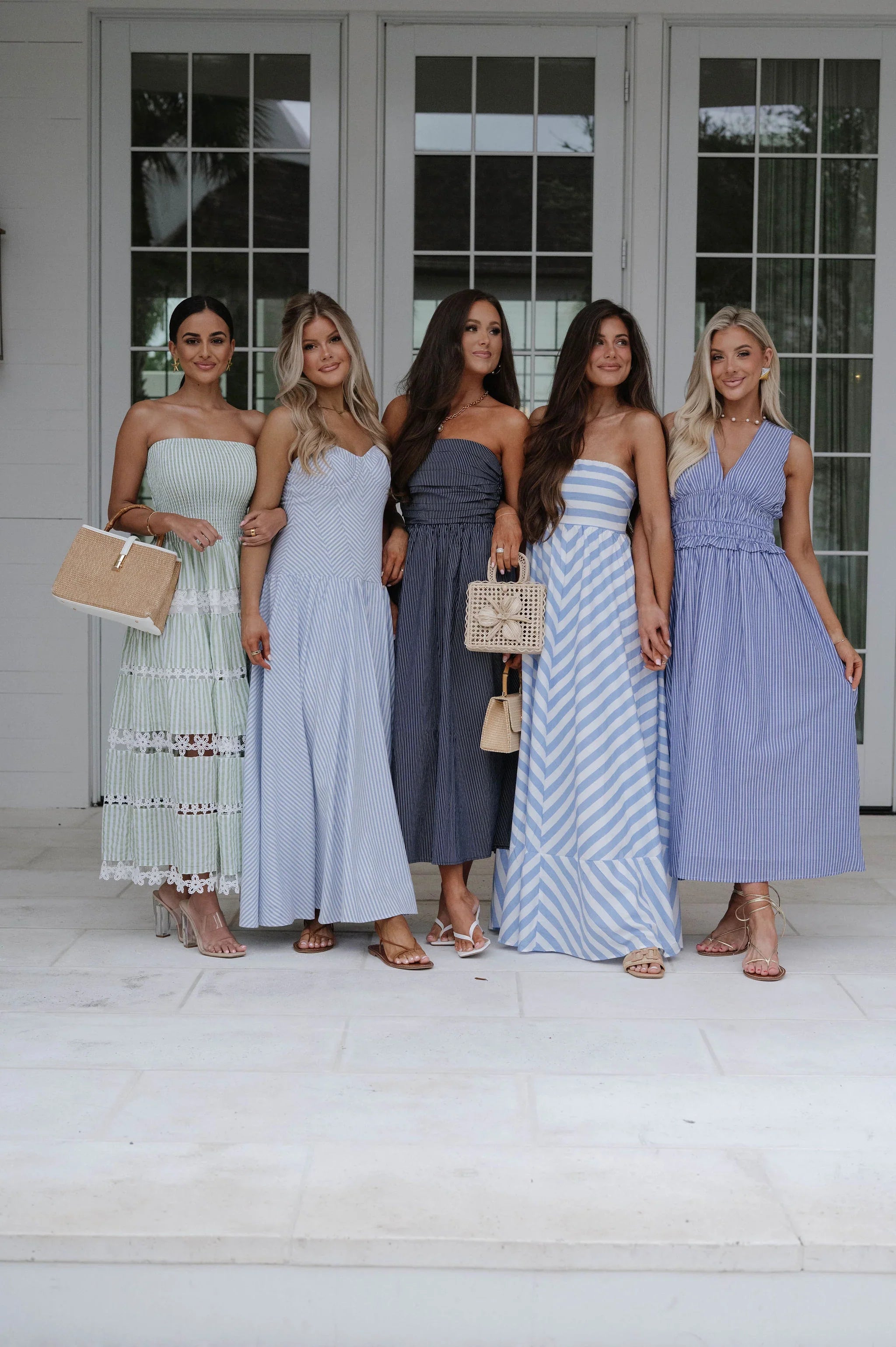 Gwen Midi Dress-Navy