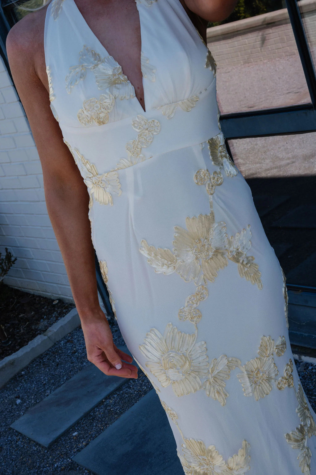 Pressly Maxi Dress-Yellow